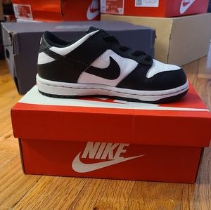 Toddler Nike dunk low "Panda"